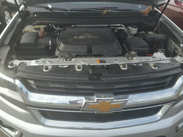 1GCGSCE33G1220430 - 2016 CHEVROLET COLORADO L SILVER photo 7