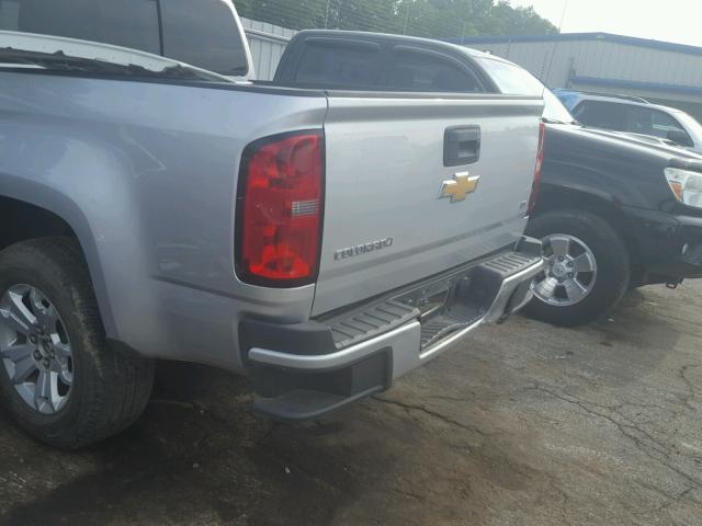 1GCGSCE33G1220430 - 2016 CHEVROLET COLORADO L SILVER photo 9