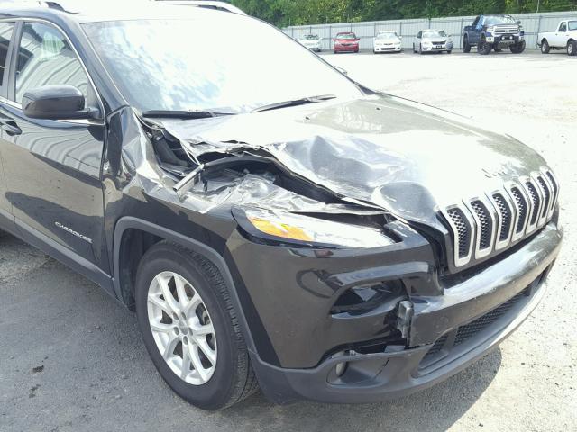 1C4PJLCB4FW536711 - 2015 JEEP CHEROKEE L BLACK photo 9