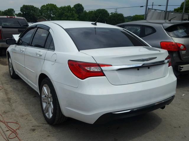 1C3CCBBB7DN656398 - 2013 CHRYSLER 200 TOURIN WHITE photo 3