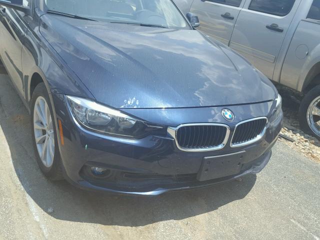 WBA8E1G53GNU11110 - 2016 BMW 320 I BLUE photo 9