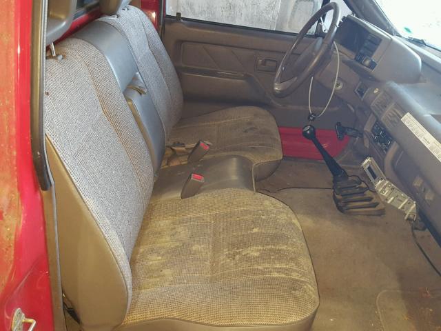 4S1CL11L4M4209493 - 1991 ISUZU CONVENTION RED photo 5