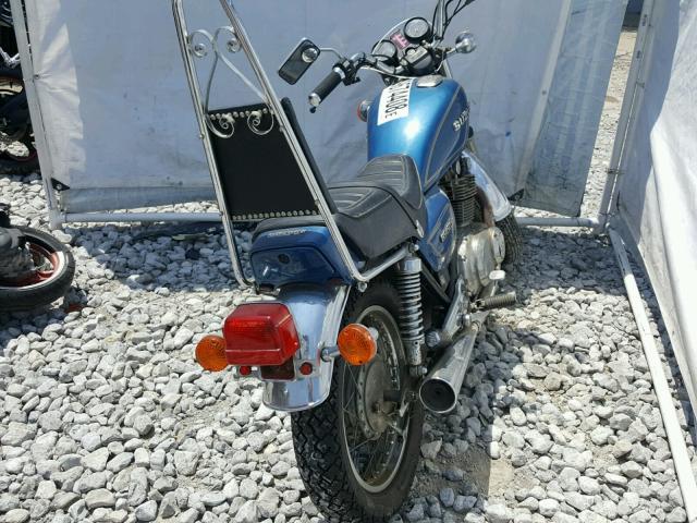 JS1GL52A3D2100204 - 1983 SUZUKI GS450 T BLUE photo 4