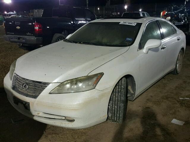 JTHBJ46G682169732 - 2008 LEXUS ES 350 WHITE photo 2