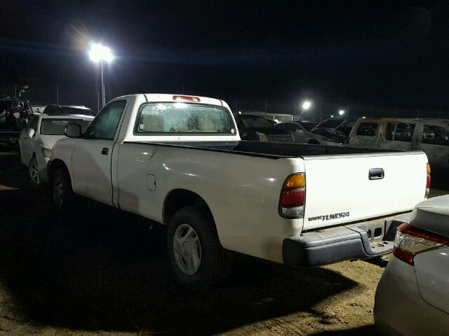 5TBJU32175S447681 - 2005 TOYOTA TUNDRA WHITE photo 3