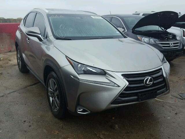 JTJYARBZ0F2016225 - 2015 LEXUS NX SILVER photo 1