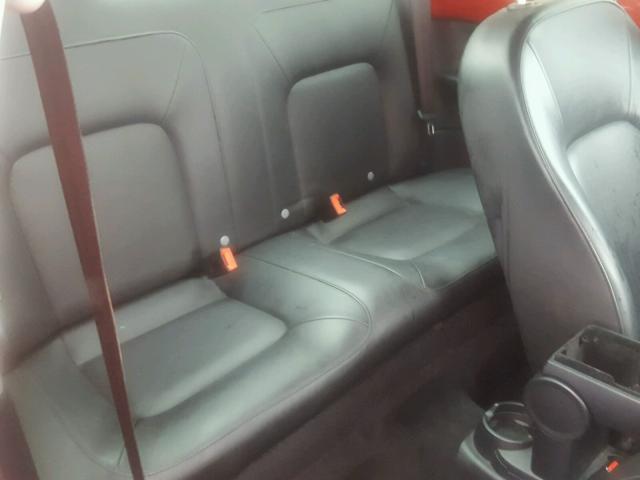 3VWPW31C89M518579 - 2009 VOLKSWAGEN NEW BEETLE წითელი ფოტო 6