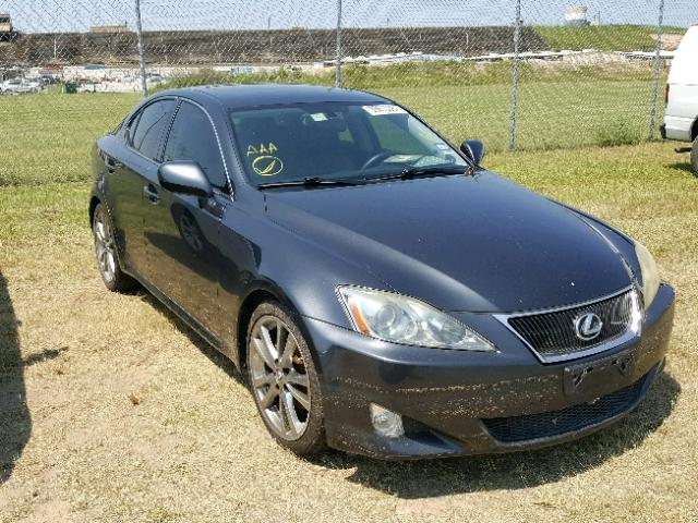 JTHBK262185086052 - 2008 LEXUS IS 250 BLACK photo 1