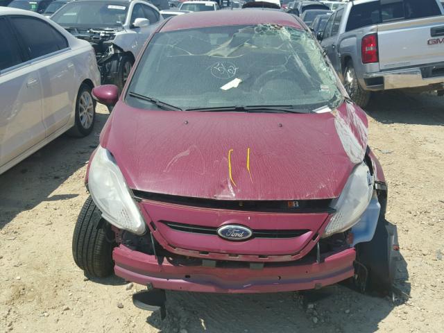 3FADP4FJ5BM106938 - 2011 FORD FIESTA SES PINK photo 7