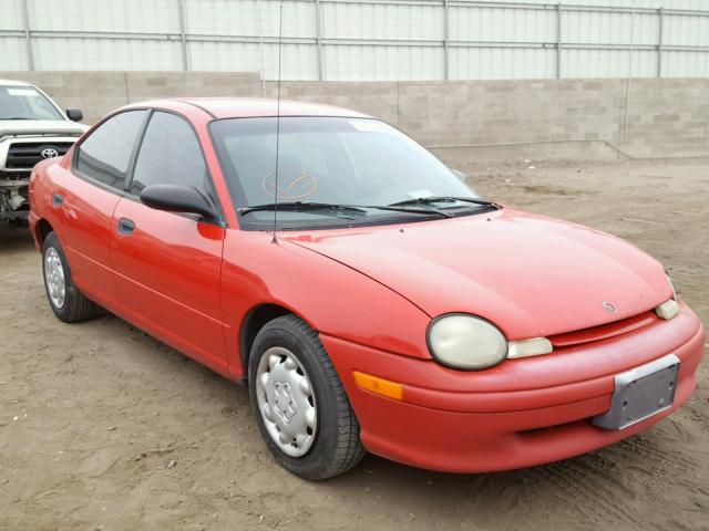 1P3ES27C2VD302420 - 1997 PLYMOUTH NEON BASE 红色 照片 1