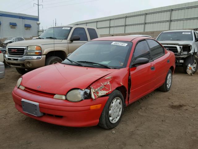 1P3ES27C2VD302420 - 1997 PLYMOUTH NEON BASE 红色 照片 2