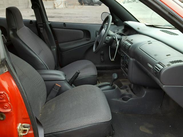 1P3ES27C2VD302420 - 1997 PLYMOUTH NEON BASE 红色 照片 5