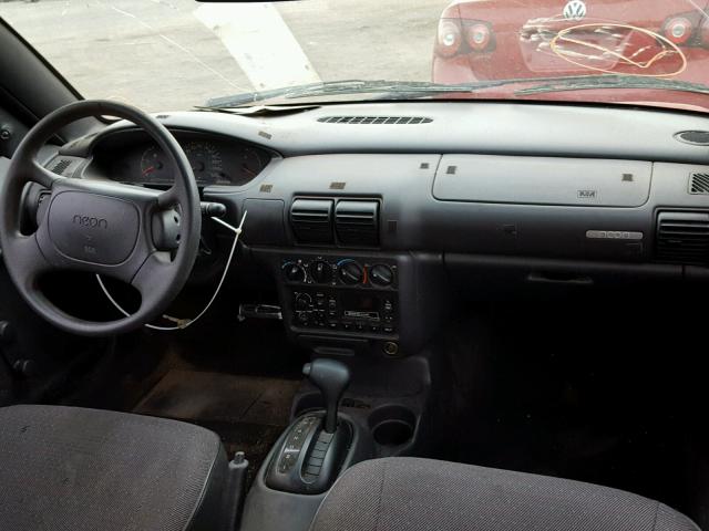 1P3ES27C2VD302420 - 1997 PLYMOUTH NEON BASE 红色 照片 9