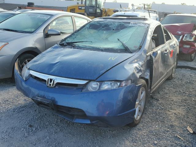 2HGFA16918H517190 - 2008 HONDA CIVIC EXL Mavi foto 2