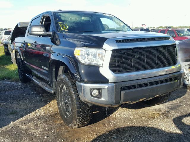 5TFDW5F10FX486581 - 2015 TOYOTA TUNDRA BLACK photo 1