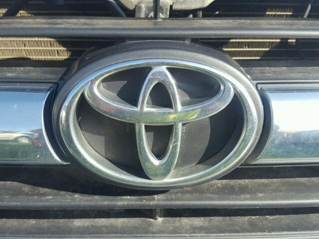 JT3GM84R6Y0053165 - 2000 TOYOTA 4RUNNER SILVER photo 9