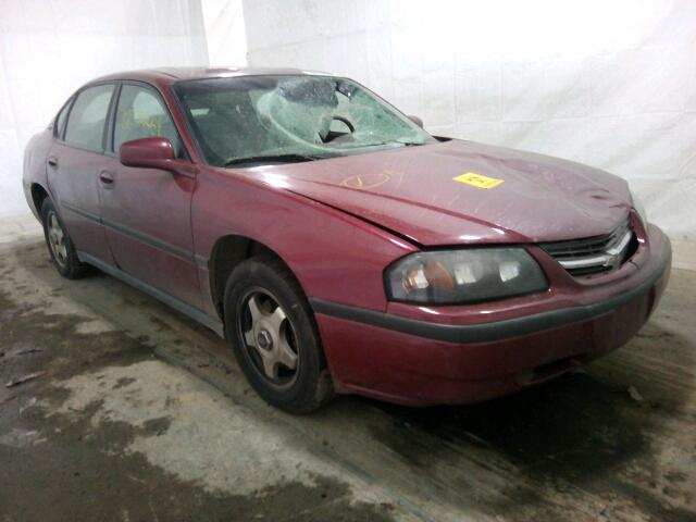 2G1WF52E559383504 - 2005 CHEVROLET IMPALA 栗色 照片 1