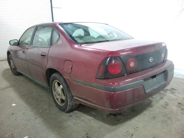 2G1WF52E559383504 - 2005 CHEVROLET IMPALA 栗色 照片 3