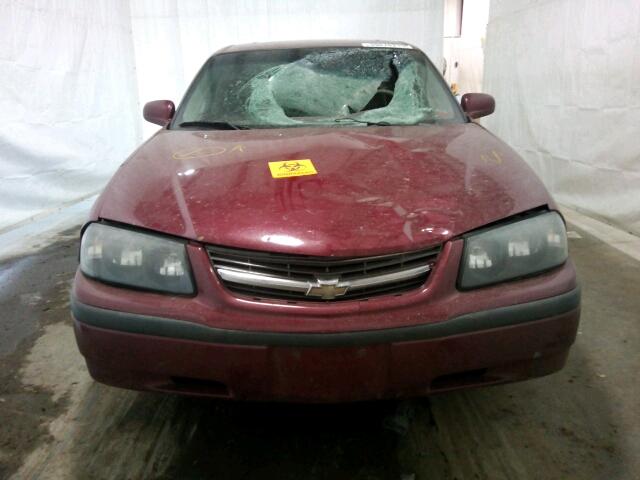 2G1WF52E559383504 - 2005 CHEVROLET IMPALA 栗色 照片 9