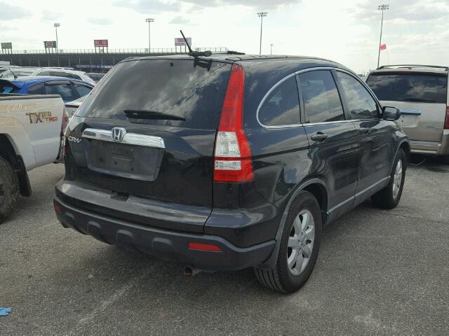 5J6RE38519L014540 - 2009 HONDA CR-V EX BLACK photo 4