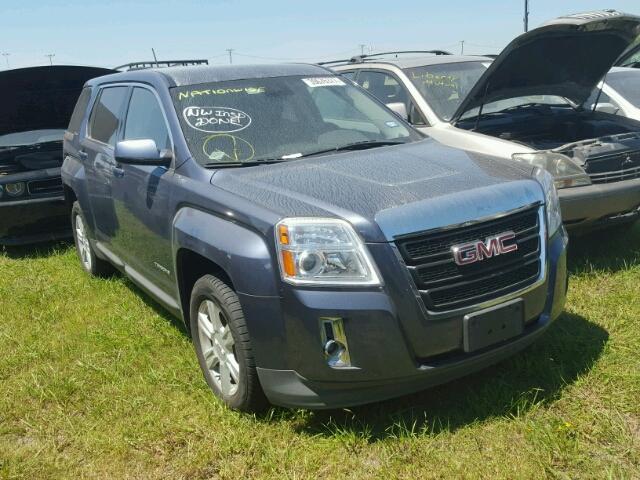 2GKALMEK5E6148175 - 2014 GMC TERRAIN SL BLUE photo 1