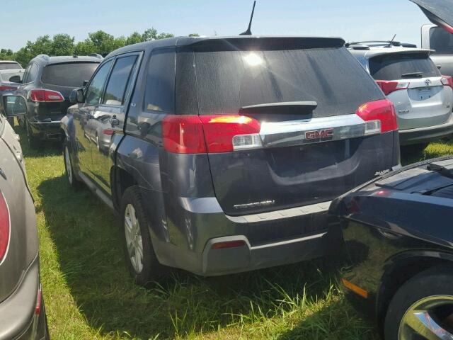 2GKALMEK5E6148175 - 2014 GMC TERRAIN SL BLUE photo 3