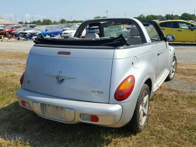 3C3AY75S85T502110 - 2005 CHRYSLER PT CRUISER SILVER photo 4