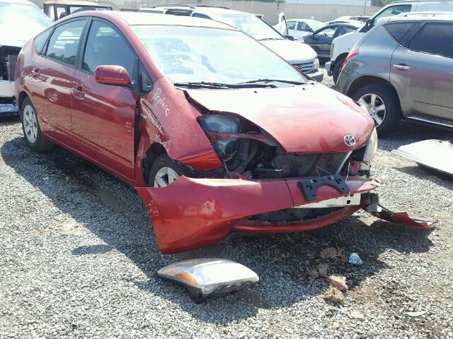 JTDKB20U083410390 - 2008 TOYOTA PRIUS RED photo 1