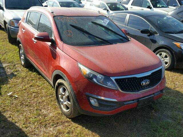 KNDPC3AC4F7699231 - 2015 KIA SPORTAGE E RED photo 1