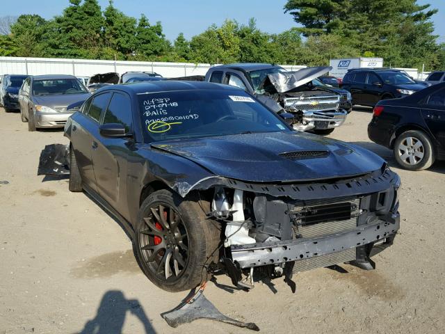 2C3CDXL91GH280607 - 2016 DODGE CHARGER SR GRAY photo 1