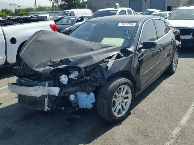 1G11C5SA8DF332701 - 2013 CHEVROLET MALIBU 1LT BLACK photo 2