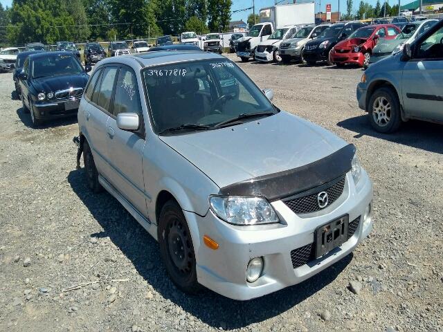 JM1BJ245621536603 - 2002 MAZDA PROTEGE PR SILVER photo 1