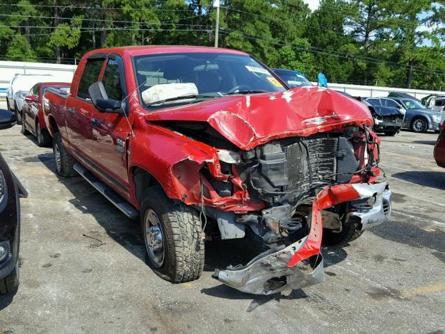 3D7KS29A37G795566 - 2007 DODGE RAM 2500 RED photo 1