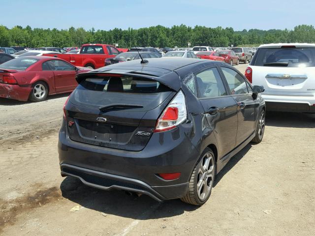 3FADP4GXXFM175701 - 2015 FORD FIESTA ST CHARCOAL photo 4