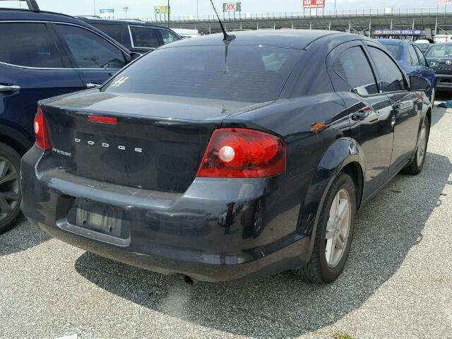 1B3BD1FB1BN501756 - 2011 DODGE AVENGER MA BLACK photo 4