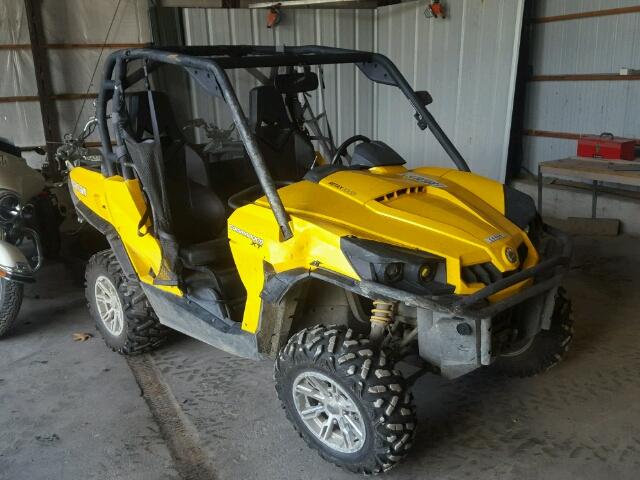 3JBKKCP1XBJ003169 - 2011 CAN-AM COMMANDER YELLOW photo 1