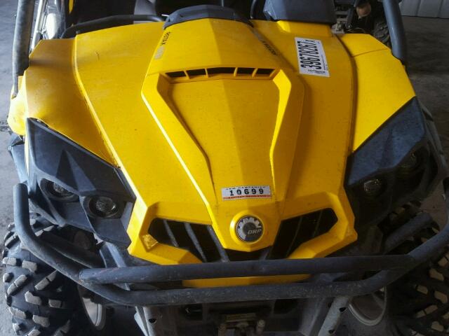 3JBKKCP1XBJ003169 - 2011 CAN-AM COMMANDER YELLOW photo 7