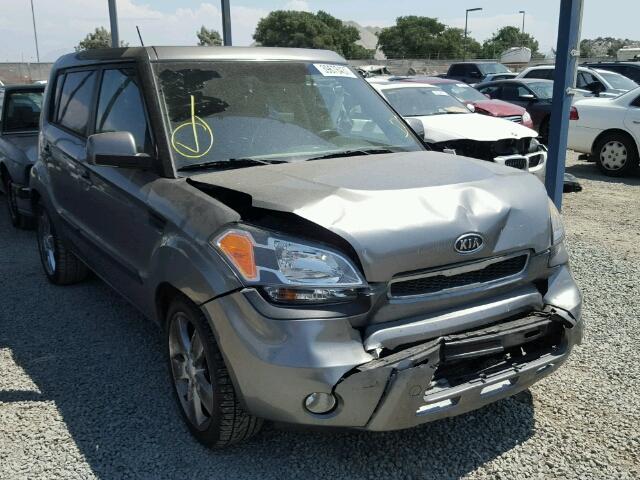 KNDJT2A21B7343398 - 2011 KIA SOUL + GRAY photo 1