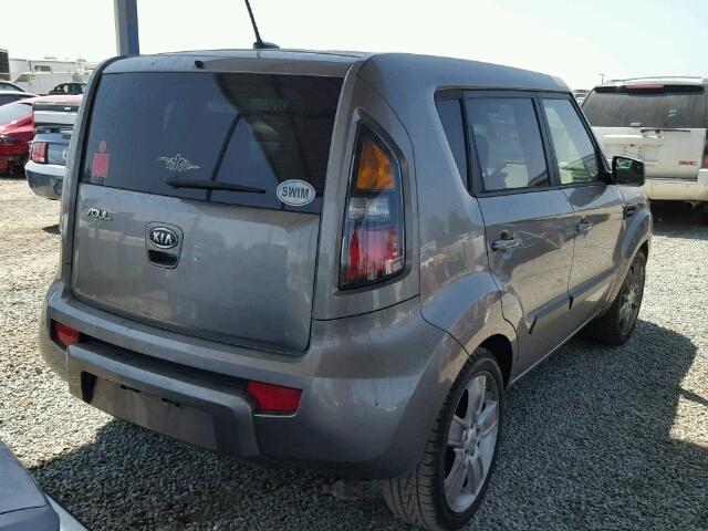 KNDJT2A21B7343398 - 2011 KIA SOUL + GRAY photo 4