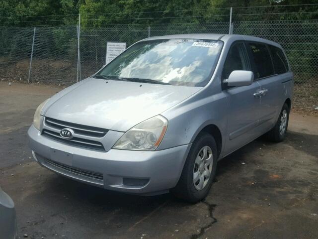 KNDMB233666045303 - 2006 KIA SEDONA EX SILVER photo 2