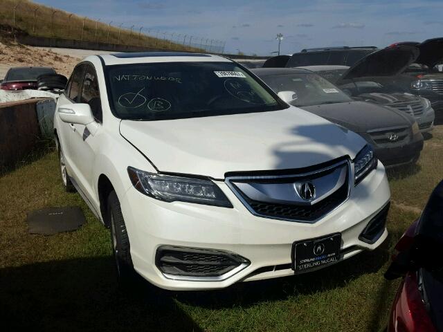 5J8TB3H35HL020716 - 2017 ACURA RDX BASE WHITE photo 1