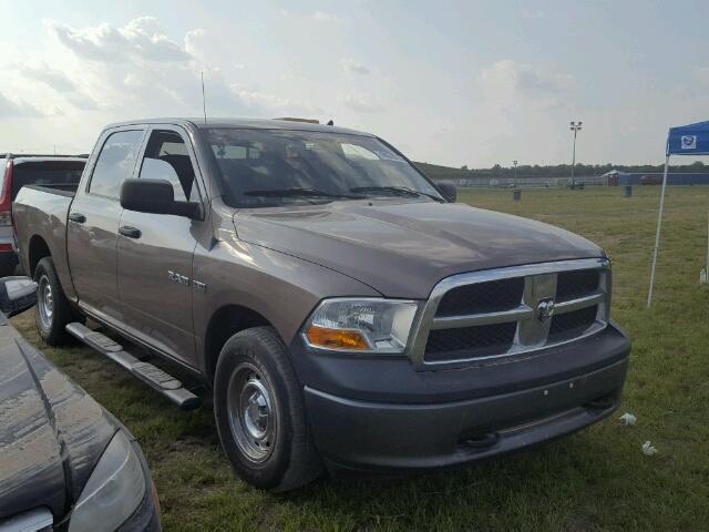 1D7RV1CT6AS204835 - 2010 DODGE RAM 1500 BROWN photo 1