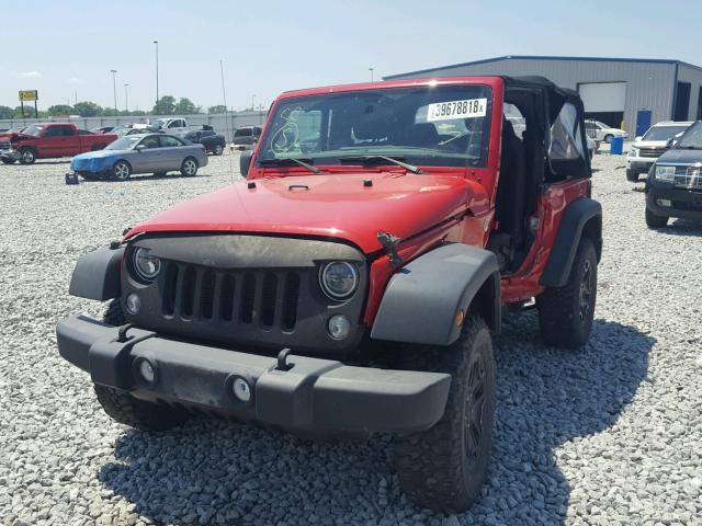 1C4AJWAG9EL145723 - 2014 JEEP WRANGLER S Qırmızı foto 2