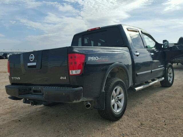 1N6BA07C98N342483 - 2008 NISSAN TITAN XE BLACK photo 4