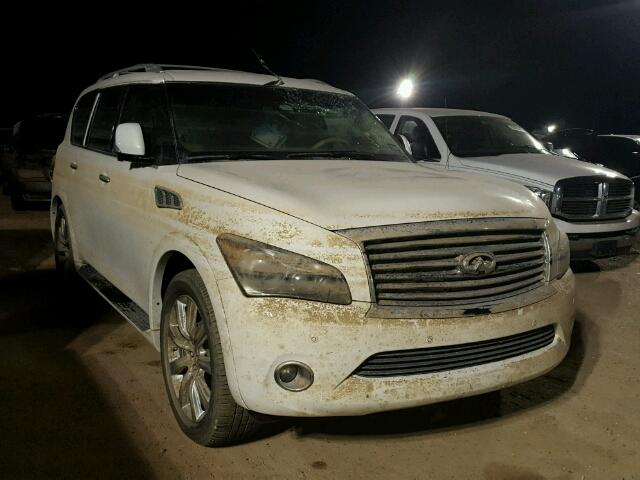 JN8AZ2NE9D9061203 - 2013 INFINITI QX56 WHITE photo 1