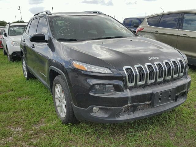 1C4PJLCS7GW190946 - 2016 JEEP CHEROKEE BLACK photo 1