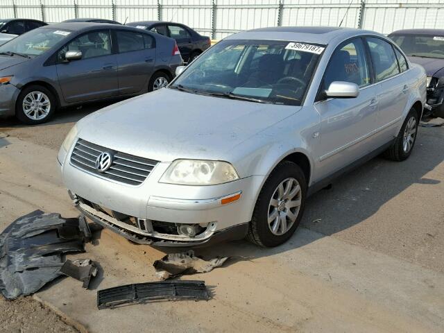 WVWPD63B83P118280 - 2003 VOLKSWAGEN PASSAT GLS SILVER photo 2