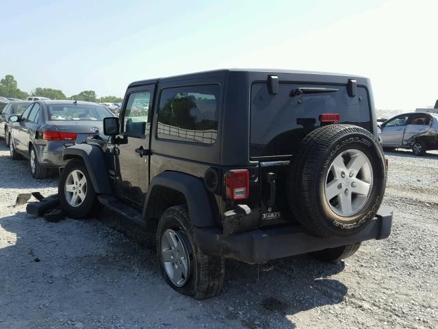 1C4AJWAG1EL162497 - 2014 JEEP WRANGLER S 黑色 照片 3
