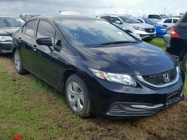 2HGFB2F52FH562992 - 2015 HONDA CIVIC LX BLACK photo 1