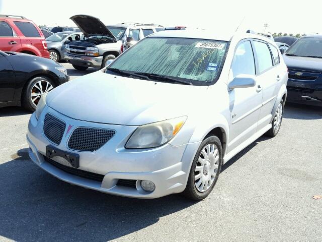 5Y2SL65806Z412618 - 2006 PONTIAC VIBE SILVER photo 2